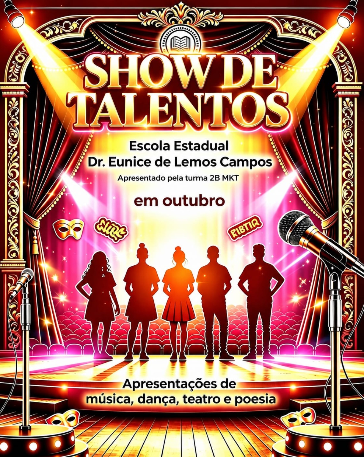 Cartaz do Show de Talentos